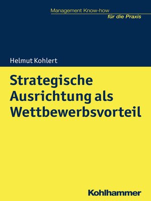cover image of Strategische Ausrichtung als Wettbewerbsvorteil